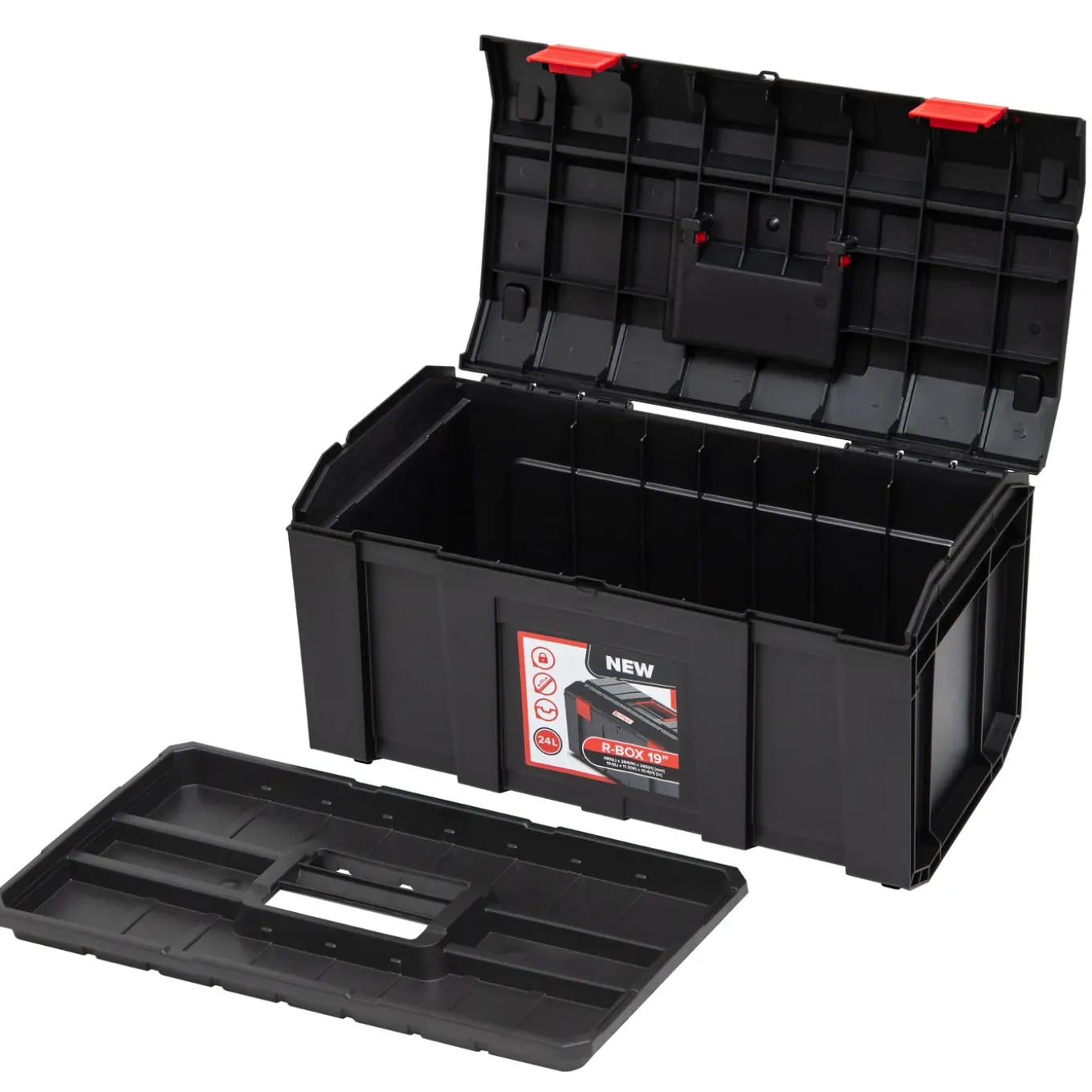Qbrick gereedschapskoffer set Regular R-Box 19”+ 16" 2-delig