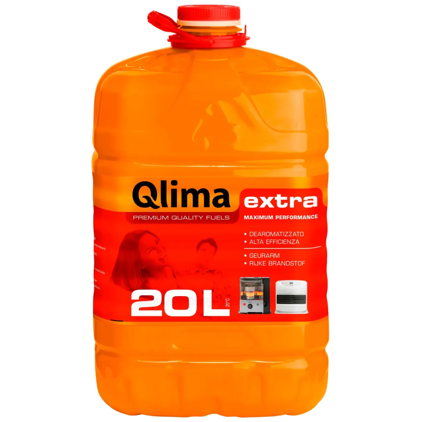 Qlima kachelbrandstof Extra 20L