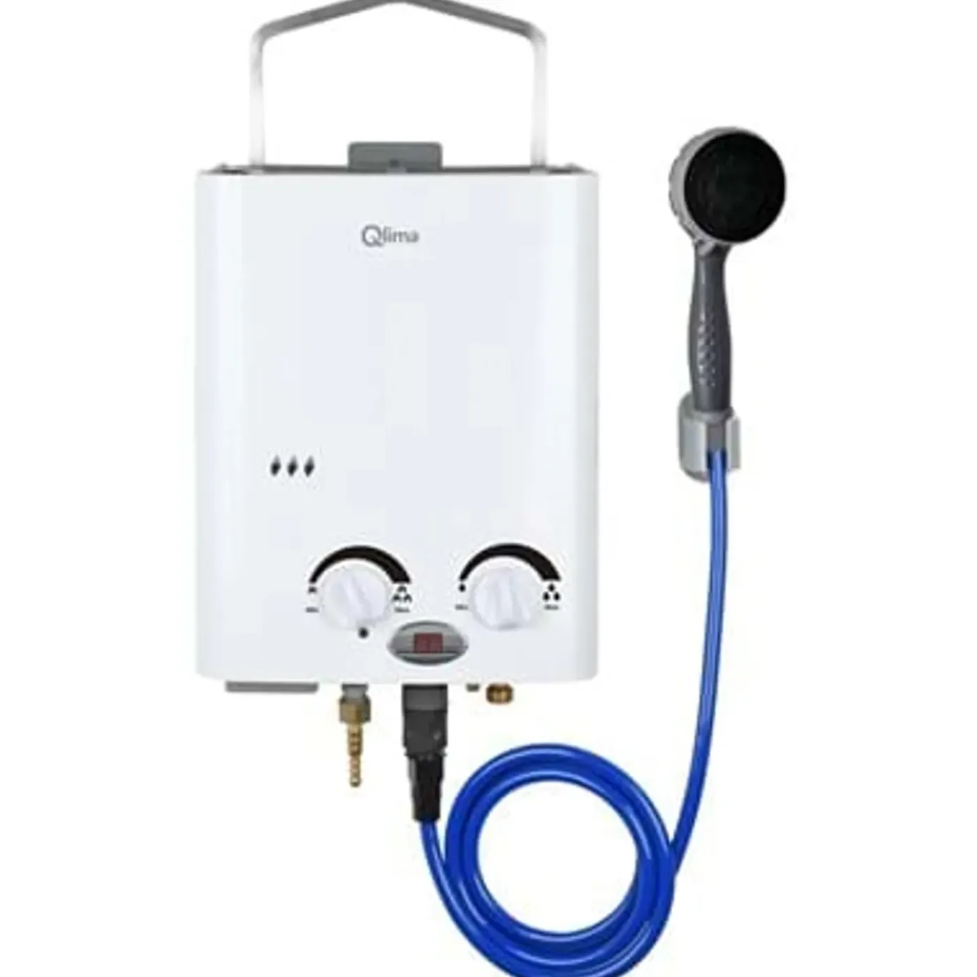 Qlima mobiele gasgeiser PGWH 1010 wit