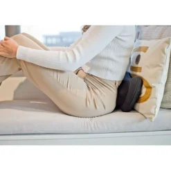 Qlt Elektrisch Massageapparaat Voor Rug, Nek, Schouders En Benen Met Warmtefunctie - Zwart