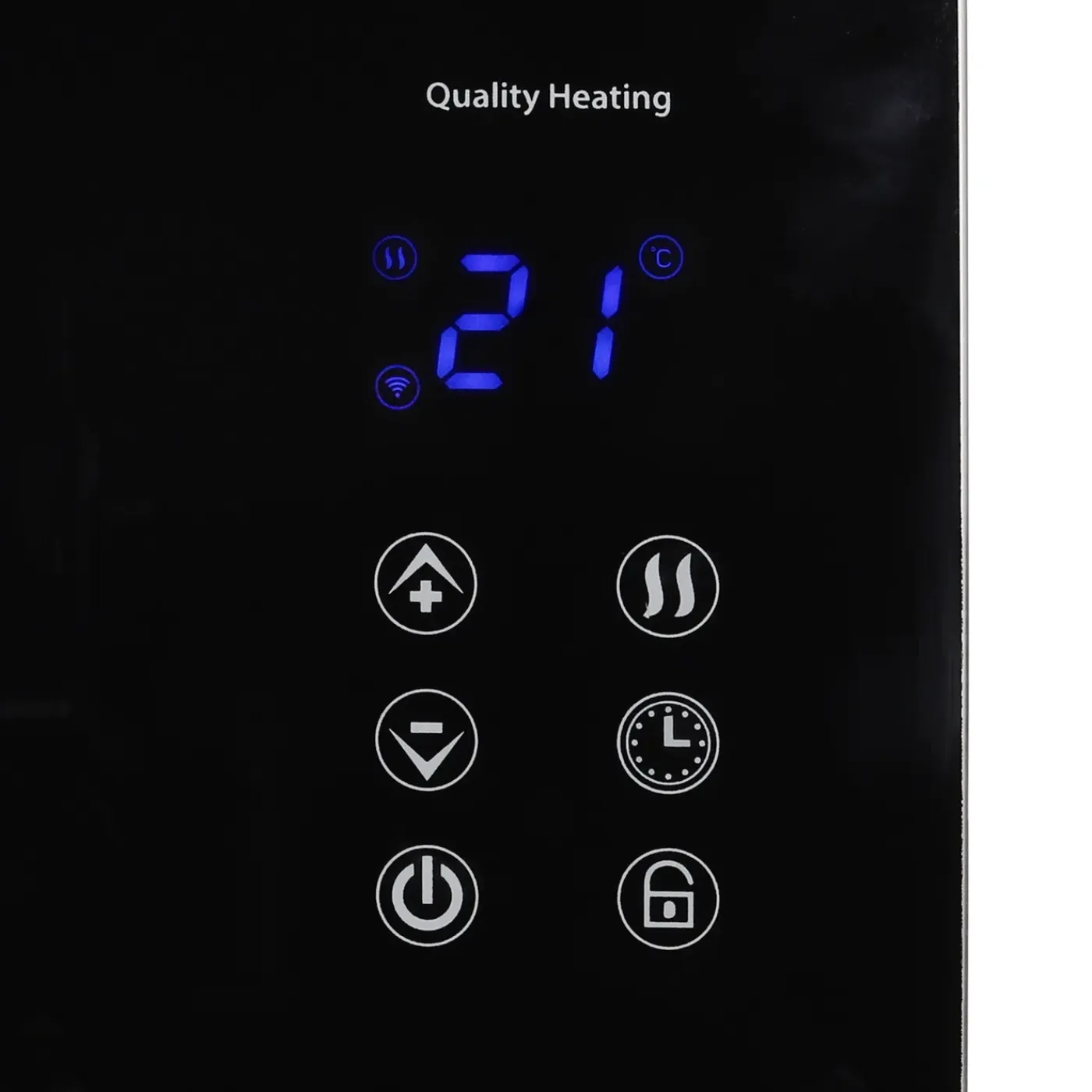 Quality Heating Quality Heating Basica Wifi Convector – Slank Ontwerp – 2kw – Wit