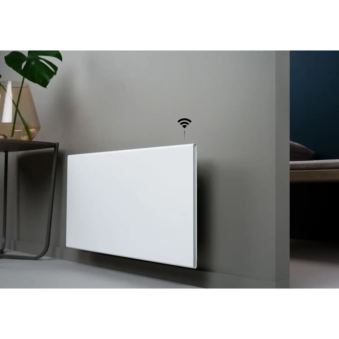 Quality Heating – Convector Eco Slim – Wifi – 1500w – 85x40 Cm – Wit