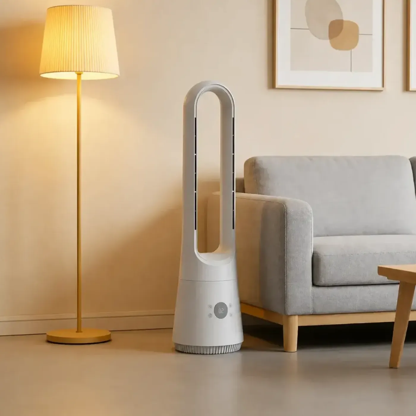 Quality Heating Design Ventilator Met Afstandsbediening, Timer En Aromafunctie – 45w