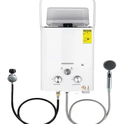 Quality Heating - Mobiele Propaan Geiser - Lpg Geiser 6l