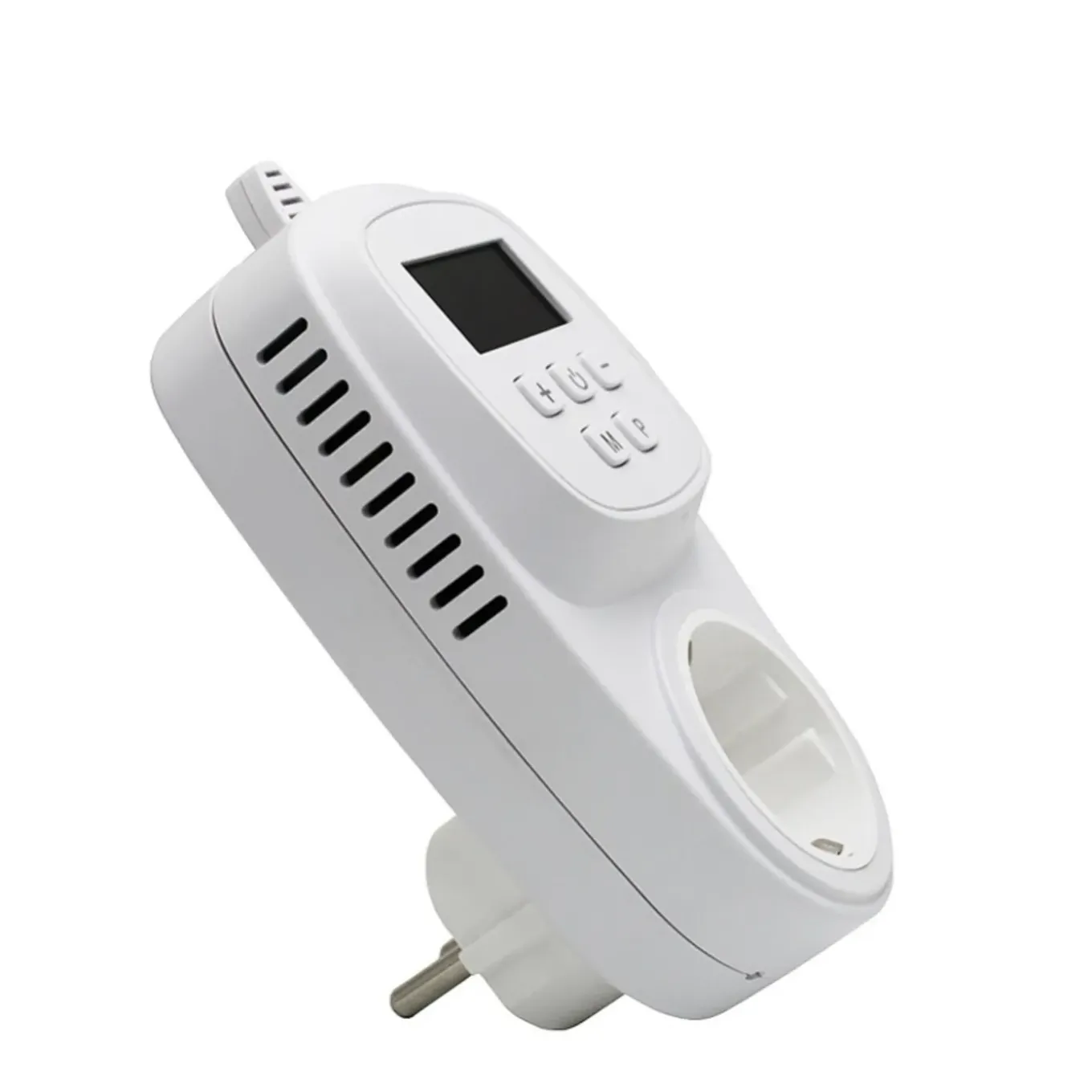 Quality Heating Thermostaat Qh-02tp – Programmable – Plug-in – 3600w – 125x70x39mm – Wit