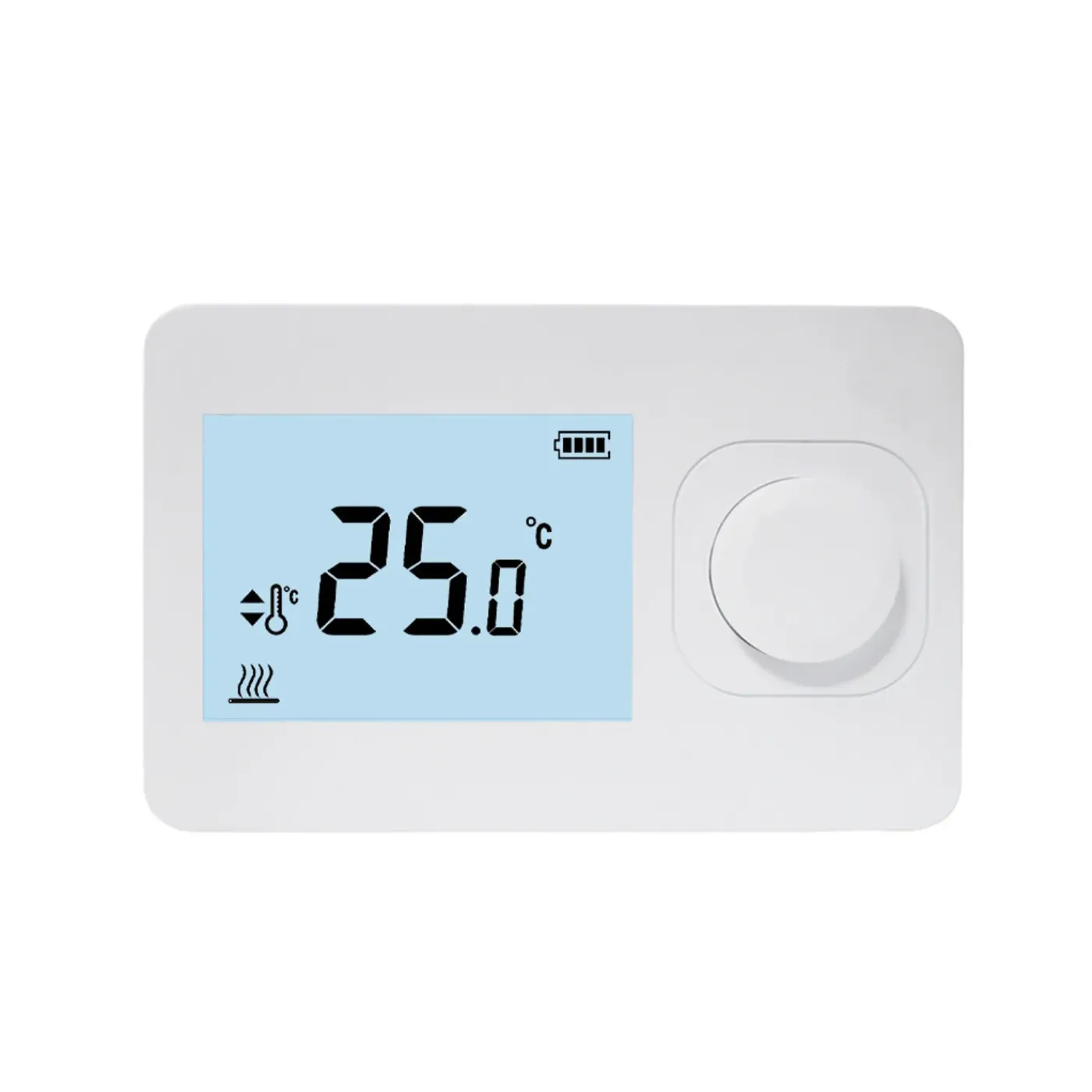 Quality Heating Quality Heating - Thermostaat Basic – Eenvoudig Te Bedienen – Inbouw - Wit