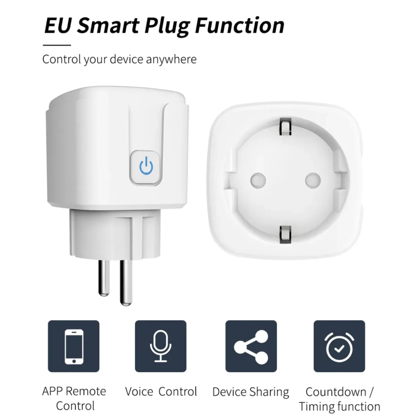 Quality Heating Wifi Slimme Stekker - Timer - Verbruiksmeter
