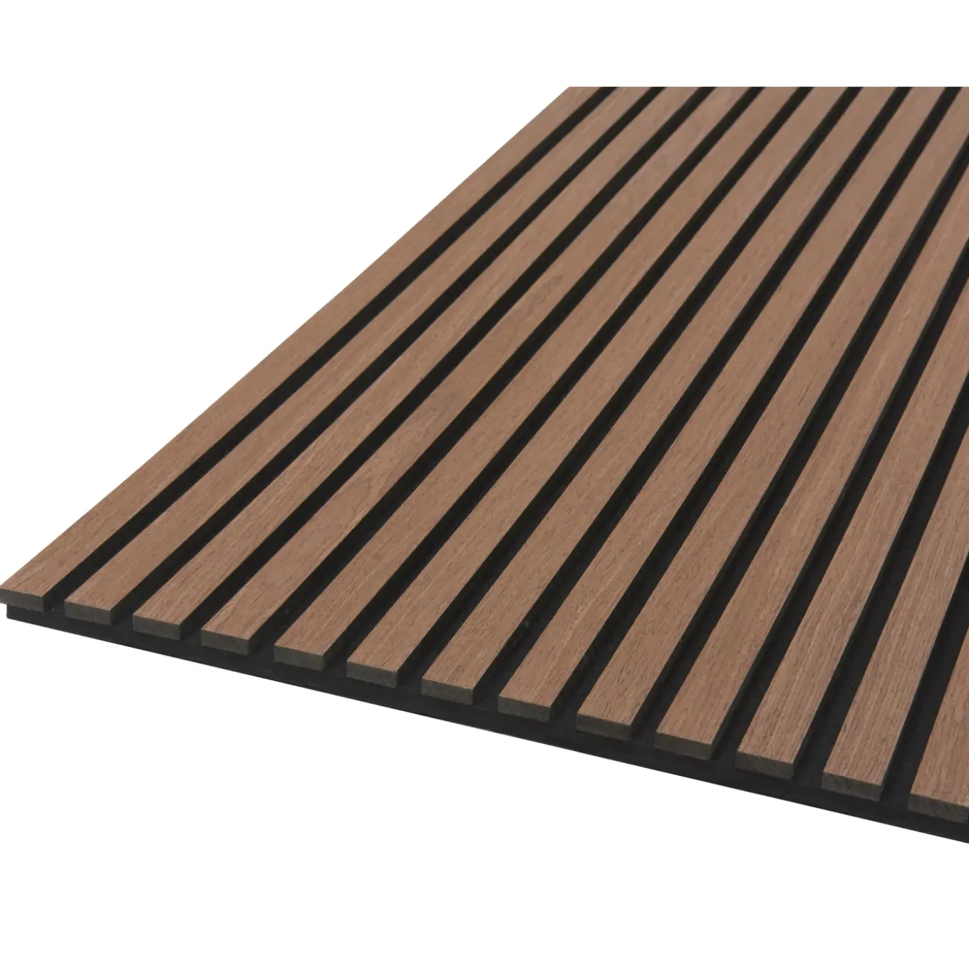 Quanti Akoestische Lattenwand - Walnoot - 244x52cm - 1 stuk