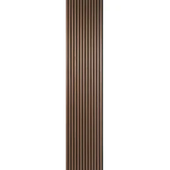 Quanti Akoestische Lattenwand - Walnoot - 244x52cm - 1 stuk