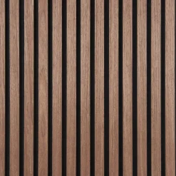 Quanti Akoestische Lattenwand - Walnoot - 244x52cm - 1 stuk