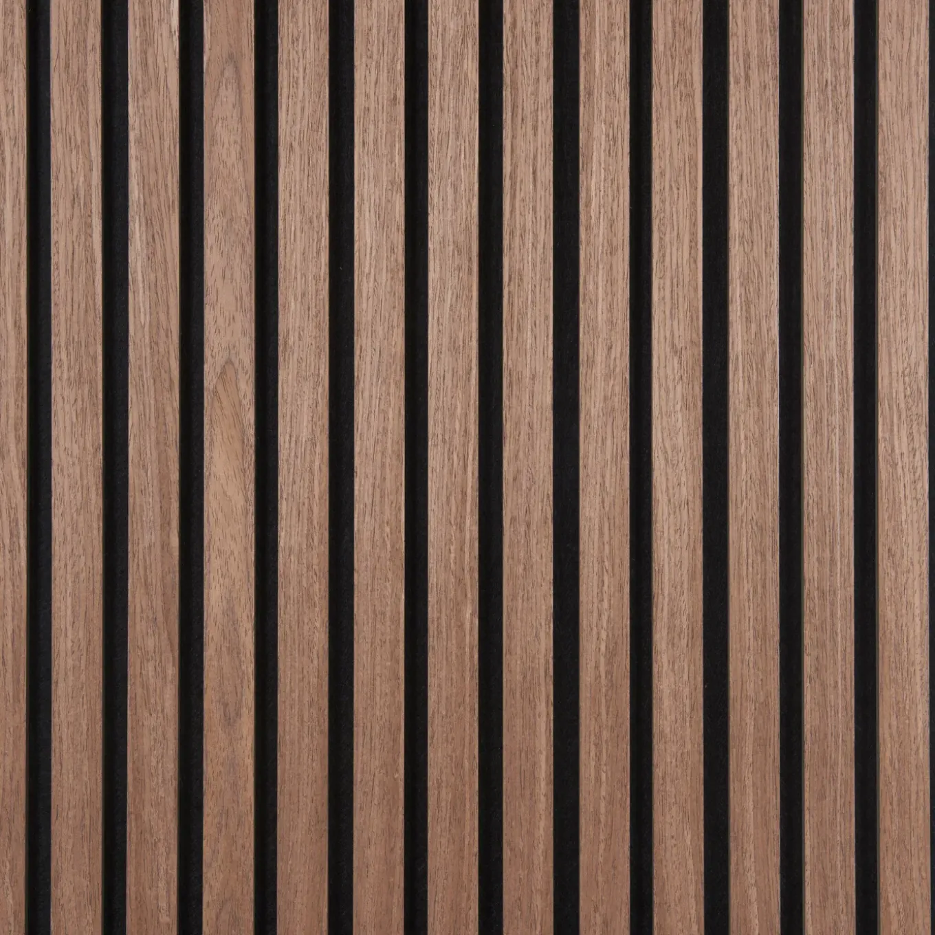 Quanti Akoestische Lattenwand - Walnoot - 244x52cm - 1 stuk