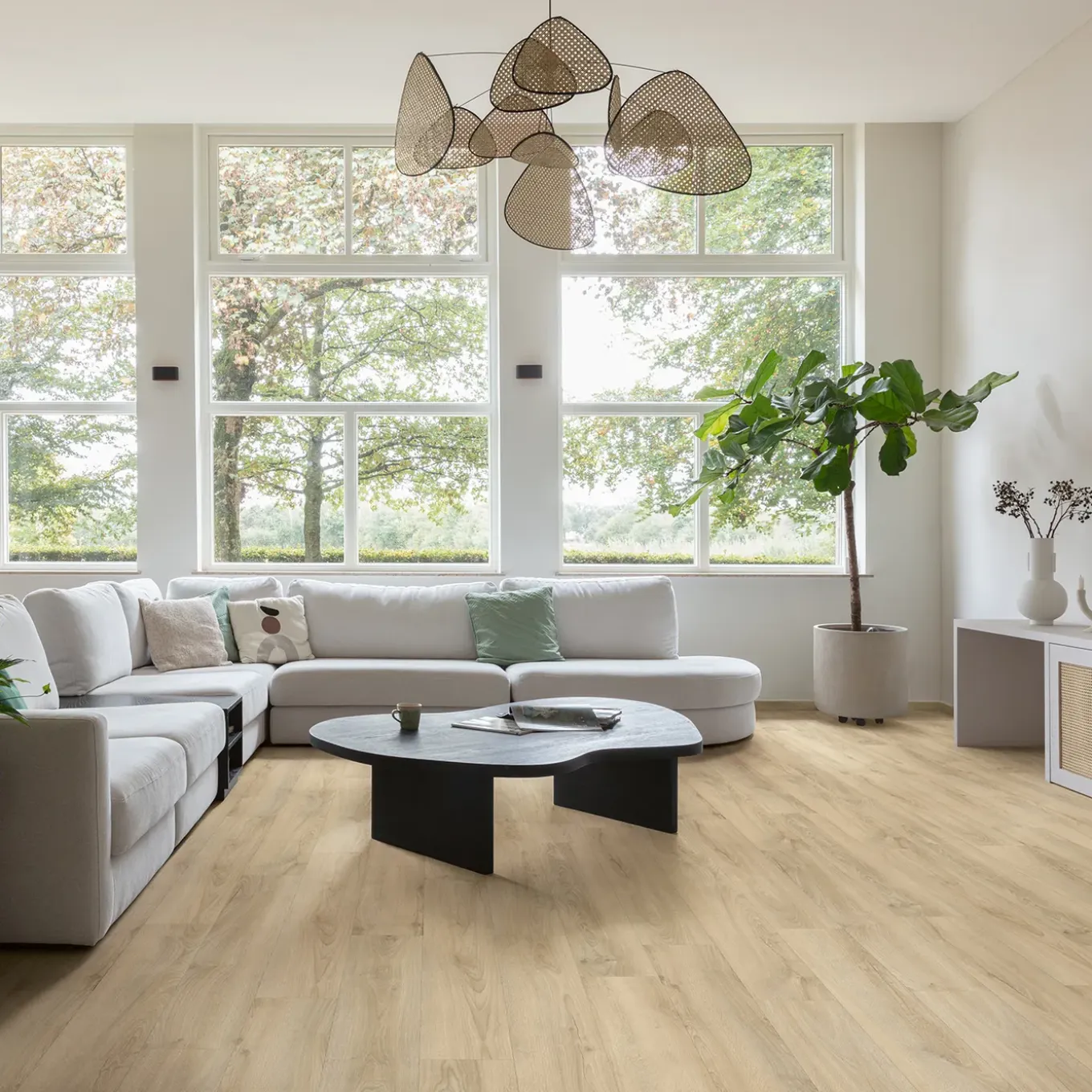 Quick-Step PVC-vloer Rigid Click - Heritage Oak Beige - Geïntegreerde ondervloer - 1,892m2