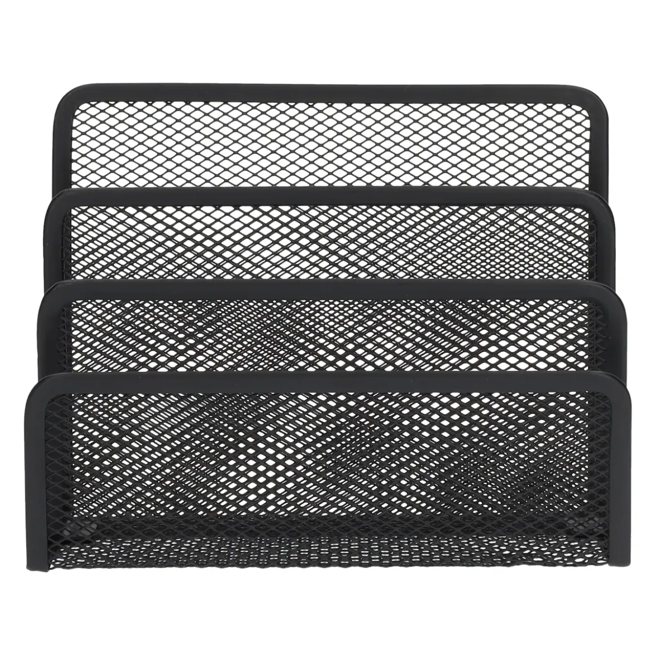 Quvio Bureau Organizer Mesh - Metaal - Zwart