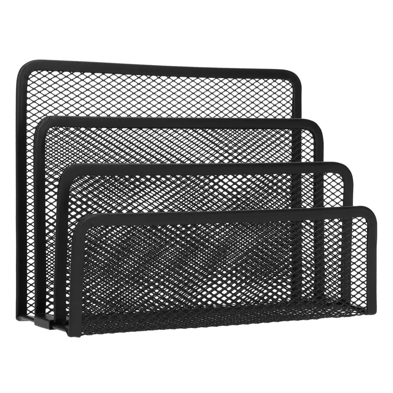 Quvio Bureau Organizer Mesh - Metaal - Zwart