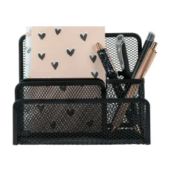 Quvio Bureau Organizer Mesh - Zwart