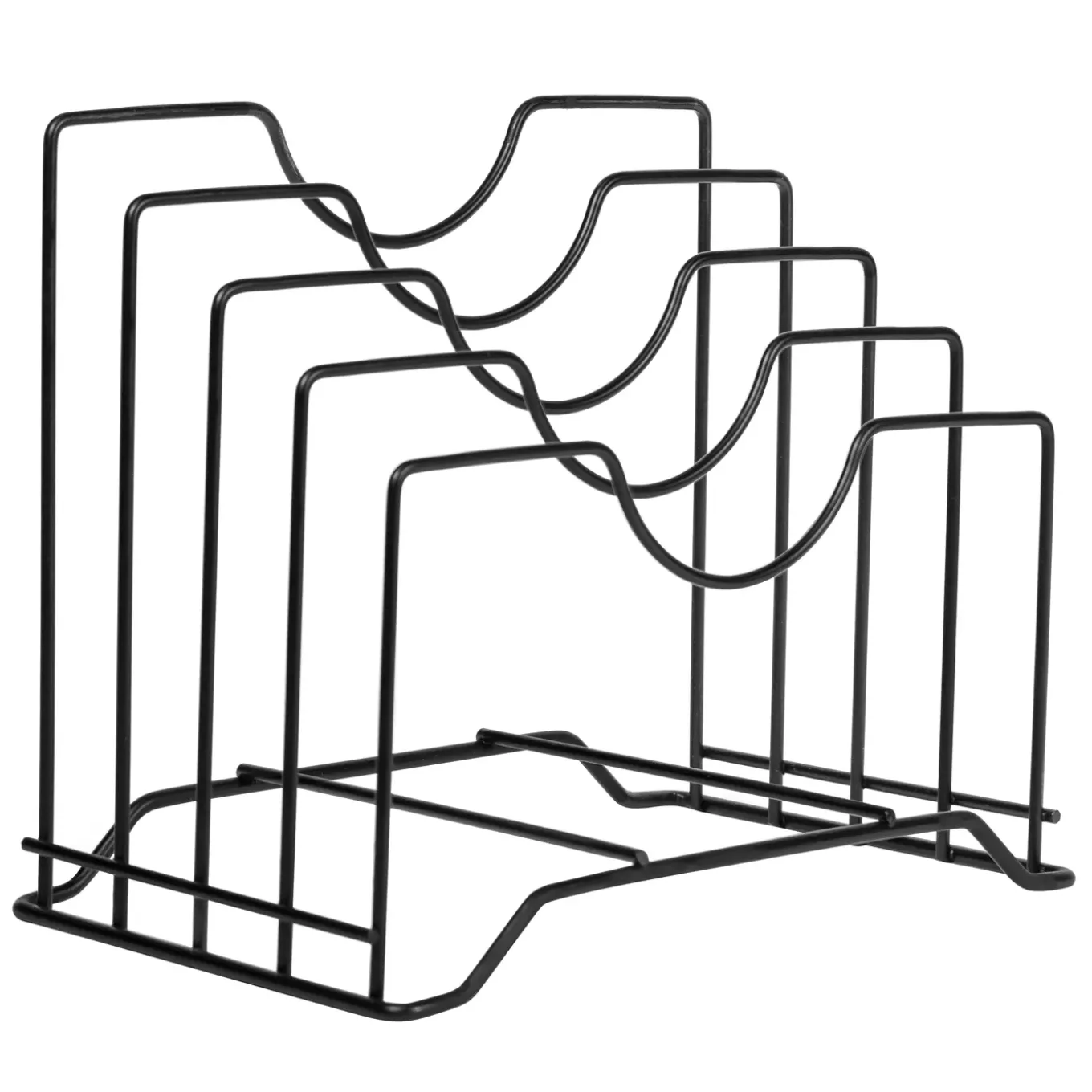Quvio Tijdschriften Houder Metaal - Zwart