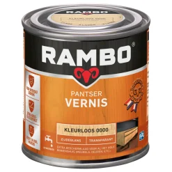 Rambo pantservernis zijdeglans 0000 kleurloos 0,25L