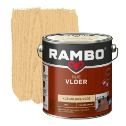 Rambo vloerolie transparant mat kleurloos 2,5L