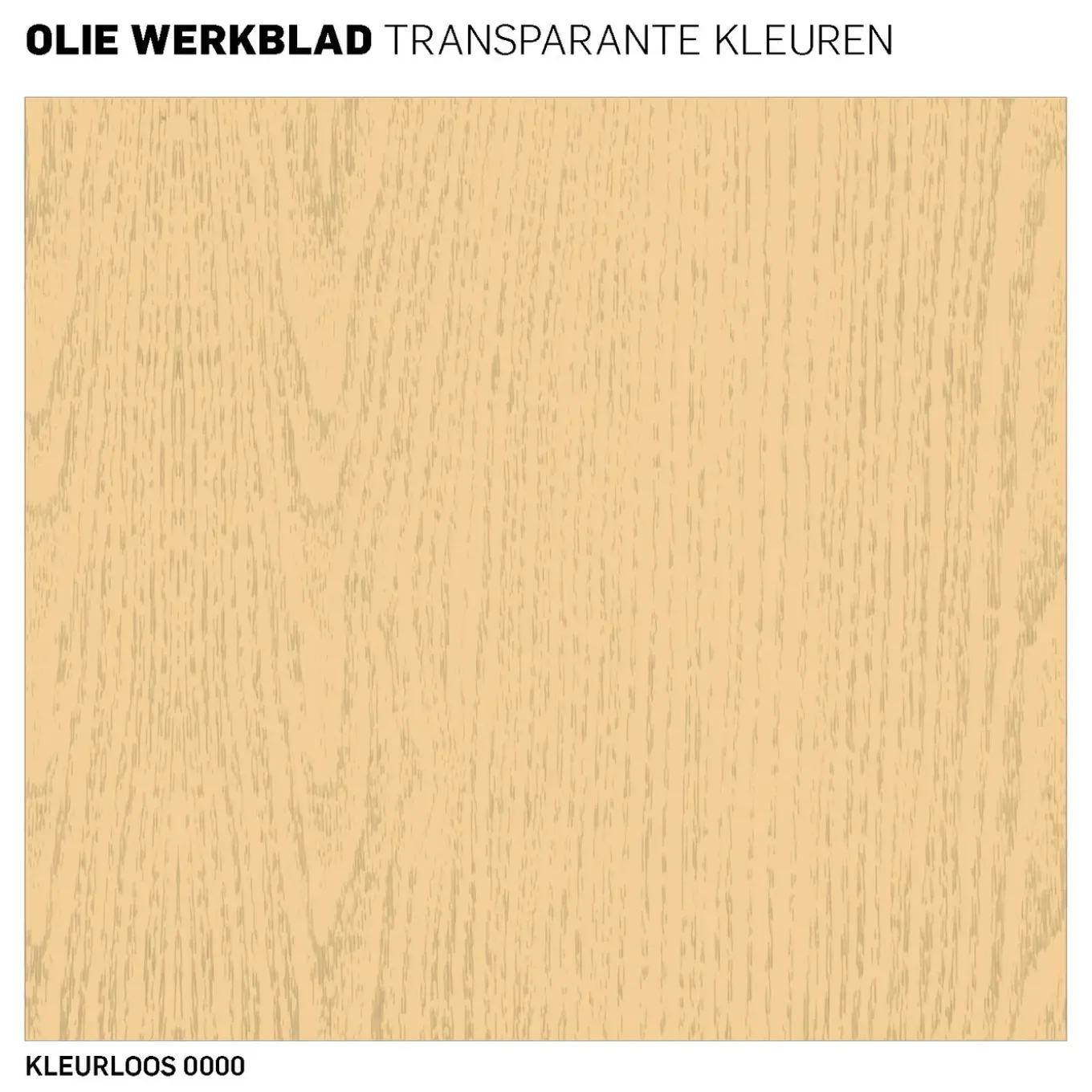 Rambo werkblad olie transparant mat kleurloos 0,5L