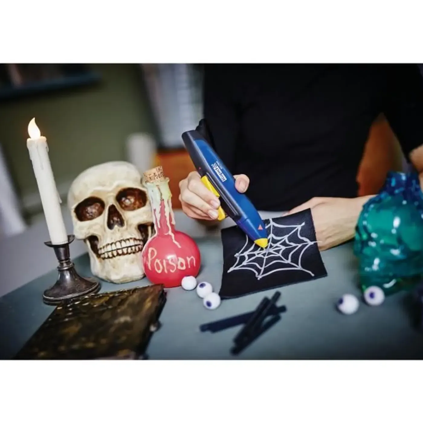Rapid Egplijmpistool Doos Van 7 Mm Ideaal Voor Creatieve Hobby's En Decoratie Opwa