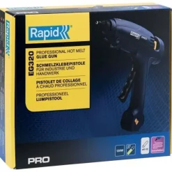 Rapid Eg320 Professioneel Lijmpistool Blauw Elektrisch 11mm 5min