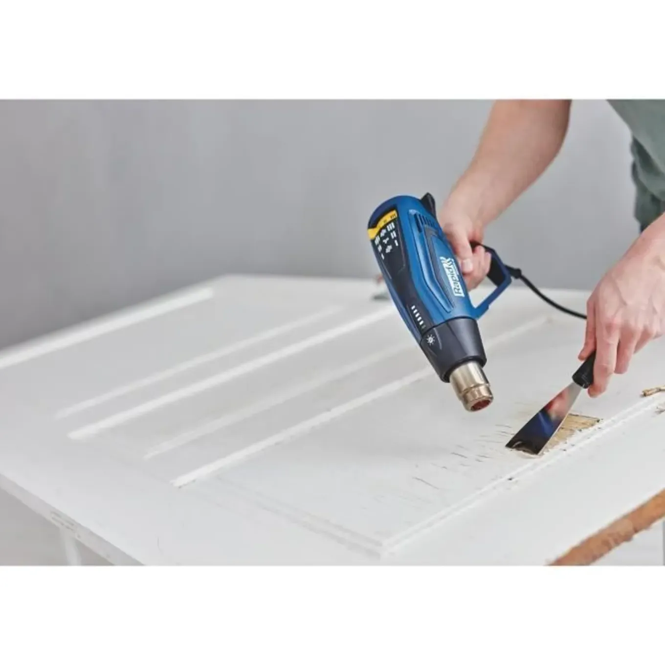 Rapid R2200 Heteluchtpistool 2200w Met Elektronische Regeling