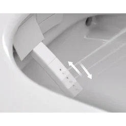 Rapotec Rapowash Bold Douche-wc – Verwarmde Zitting & Föhn – Glans Wit