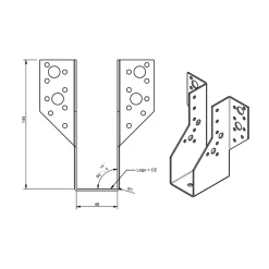 Raveeldrager Zwaar - 335/46 X 144 Mm (46 X 146)