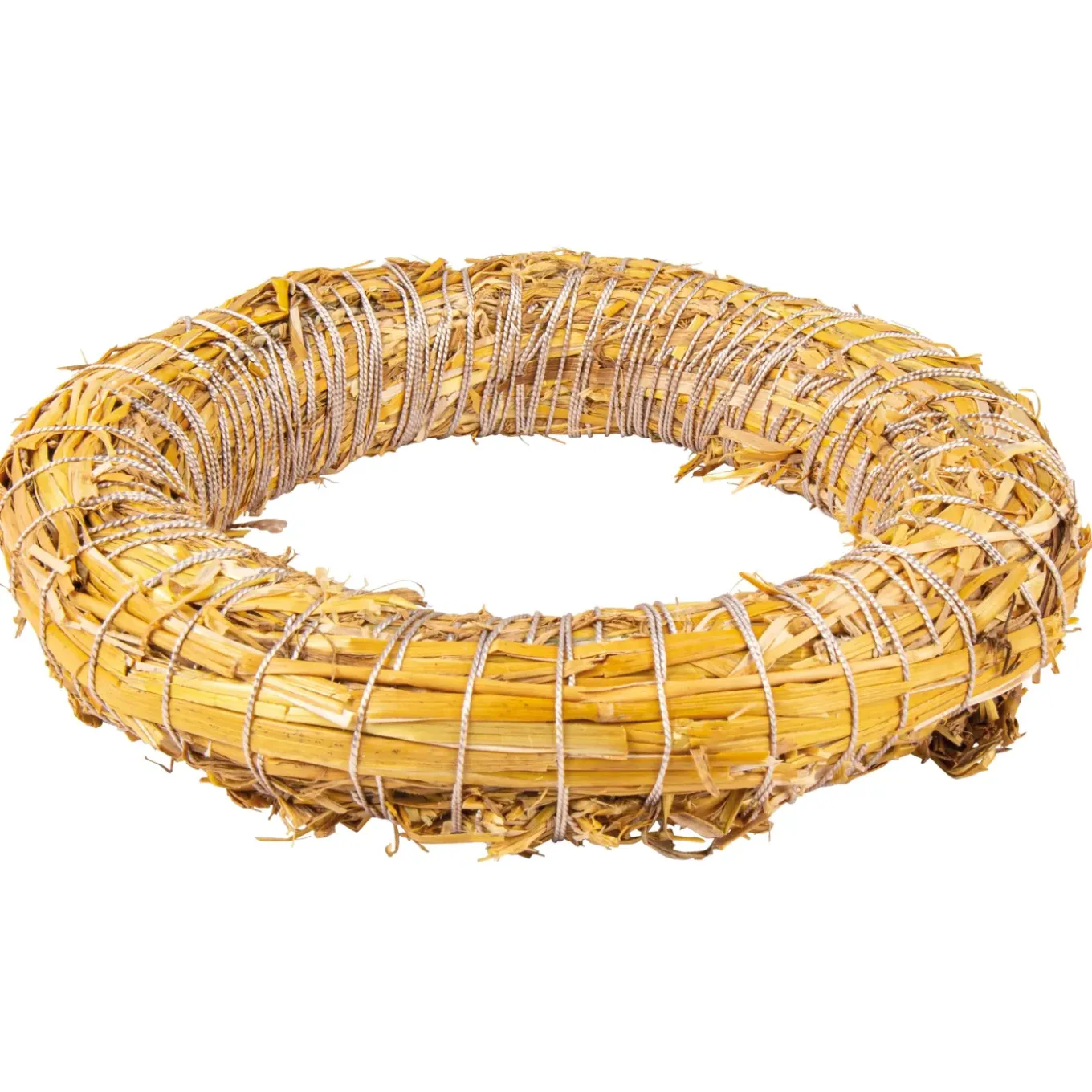 Rayher Decoratie Krans Van Stro - 25 X 6 Cm - Diy Kransen Maken