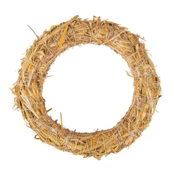 Rayher Hobby Rayher Decoratie Krans Van Stro - 30 X 5,5 Cm -diy Kransen Maken