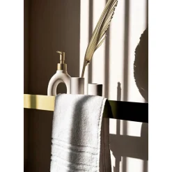Rea Badkamerplank Sf02-600-bg Geborsteld Goud 60x10x5cm
