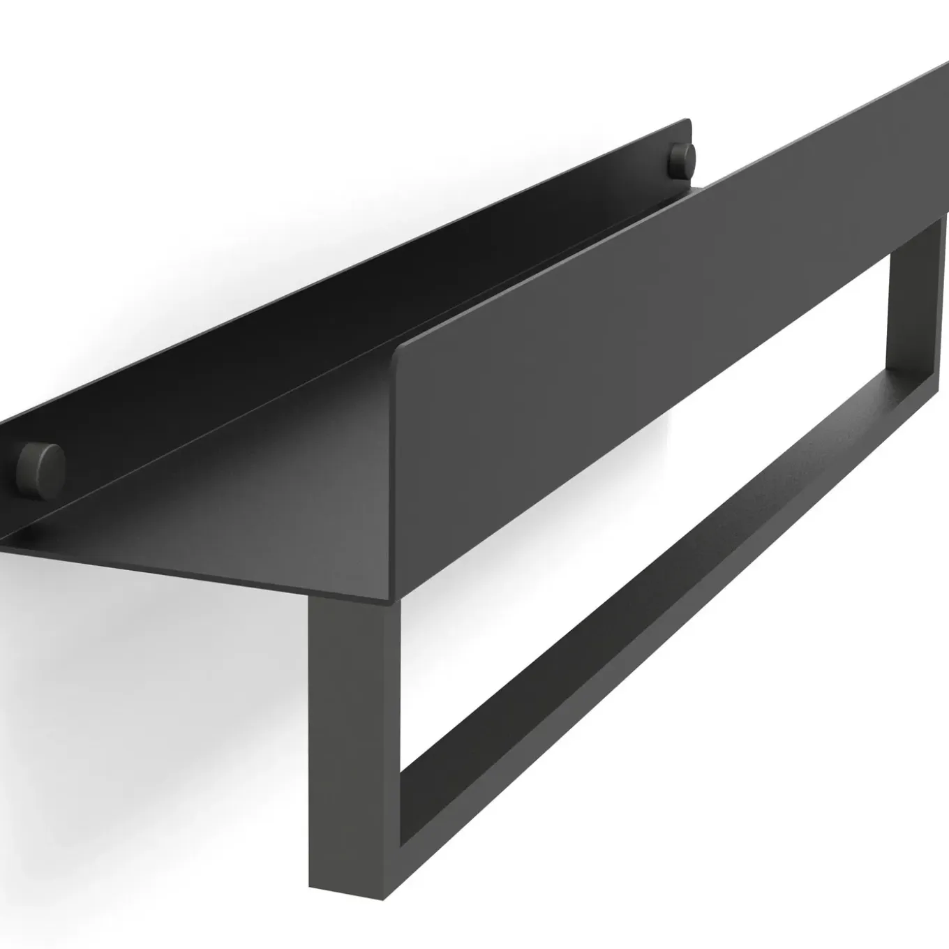 Rea Badkamerplank Sf01-450-b Zwart 45x9x11cm