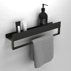 Rea Badkamerplank Sf01-600-b Zwart 60x9x11cm