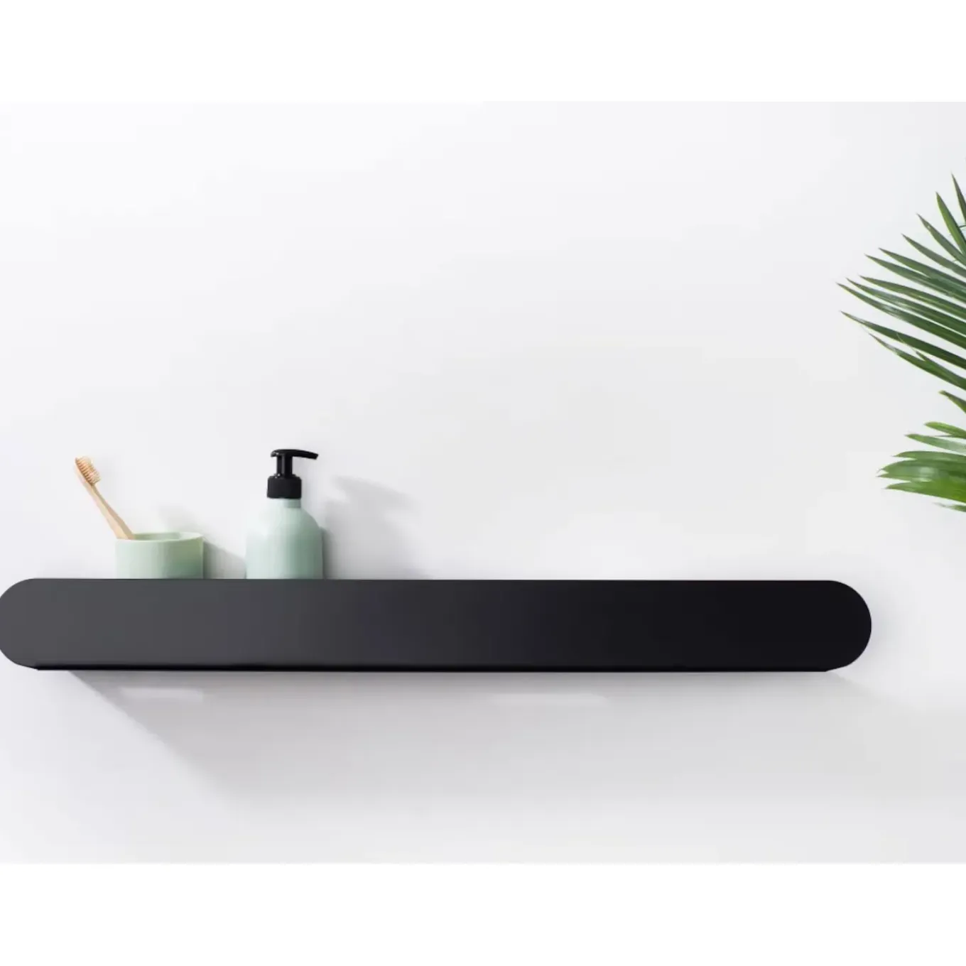 Rea Badkamerplank Sf03-450-b Zwart 45x9x5cm