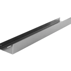Rea Badkamerplank Sf04-600 60cm Geborsteld Staal 60x9x5cm