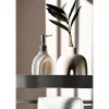 Rea Badkamerplank Sf01-450 45cm Geborsteld Staal 45x9x11cm
