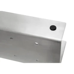 Rea Badkamerplank Tori Geborsteld Nikkel 13x40x75,5cm