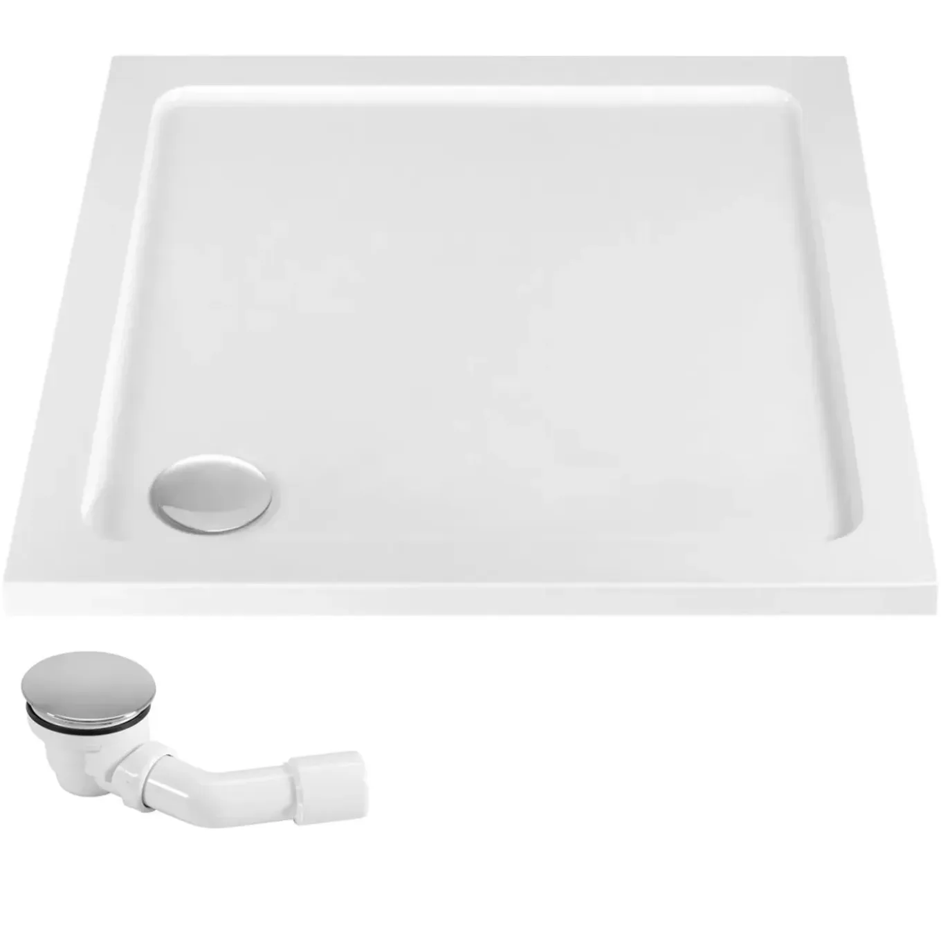 Rea Douchebak Savoy 90x90 Wit 90x906cm