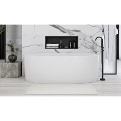 Rea Nische Badkamerplank 6 30x60x10 Zwart 10x60x30cm