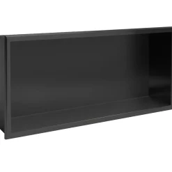 Rea Nische Badkamerplank 6 30x60x10 Zwart 10x60x30cm