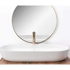 Rea Opzetwastafel Cleo 81 Oval Wit 81x41x13,5cm