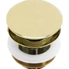 Rea Universele Klik-klak Badkurkstop Goud 7x7x6cm