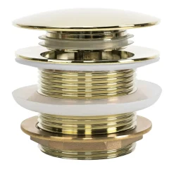 Rea Universele Klik-klak Badkurkstop Goud 7x7x6cm