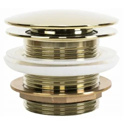 Rea Universele Klik-klak Badkurkstop Goud 7x7x6cm