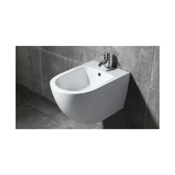 Rea Wandgemonteerd Bidet Carlo Carter Mini Wit 49,5x37x32,5cm