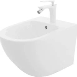 Rea Wandgemonteerd Bidet Carlo Carter Mini Wit 49,5x37x32,5cm