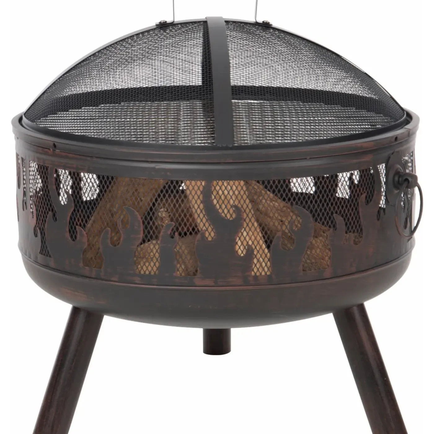 RedFire - Blazer - Zwart - Staal - Vuurschaal - Fireplace - Stevig Staal - Diameter 60,5cm -