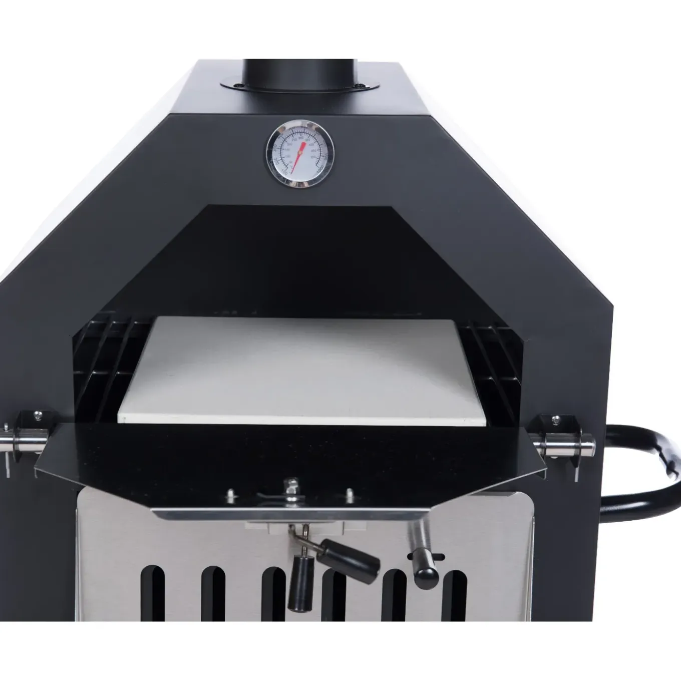 Redfire - Lorenzo Outdoor Oven - Zwart - Staal - Stevig Staal - Industrieel - Terrasverwarming -