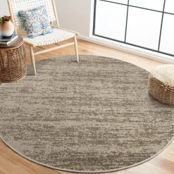 Relax Oslo Rond Vloerkleed Laagpolig Beige - 150 Cm Diam.