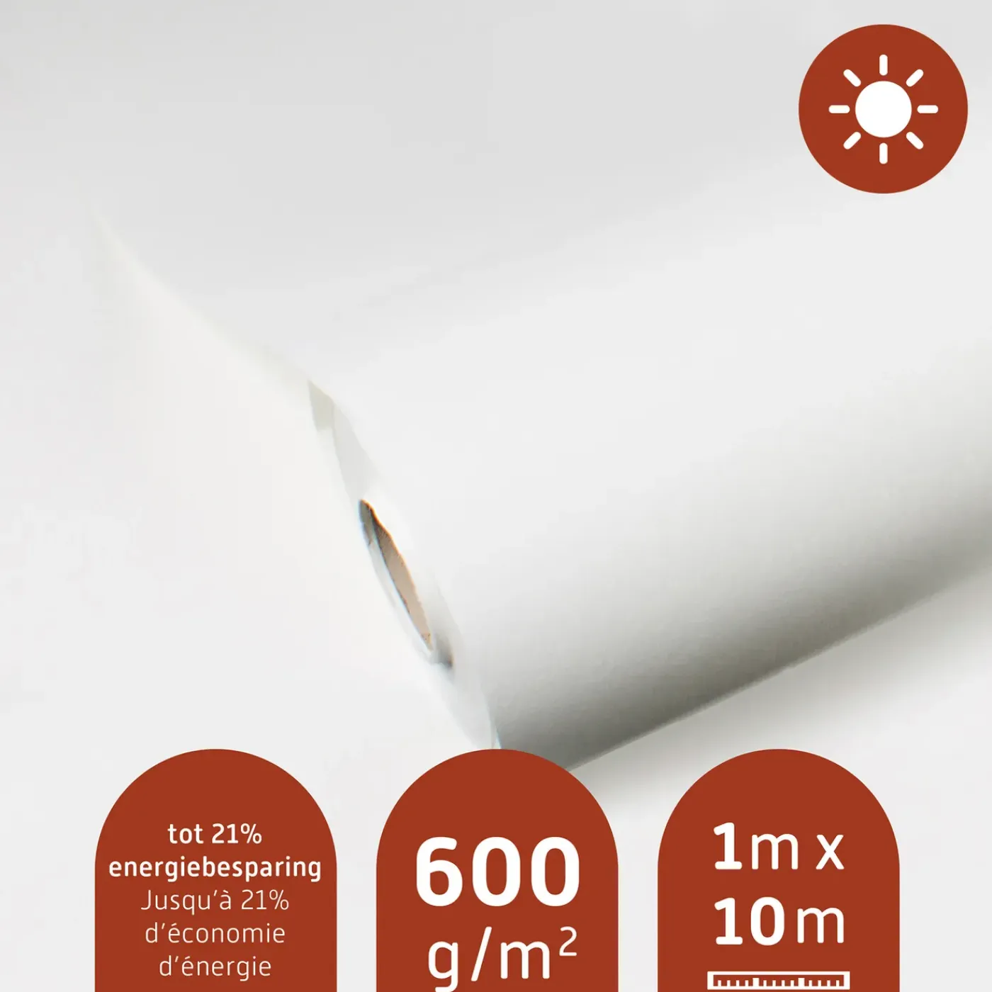 Overig Renovatievlies thermovlies professional - 10 m - 600 g/m²